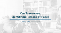 Key Takeaways: Identifying Persons of Peace | Caleb Crider