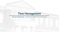 Time Management | Terri Stovall