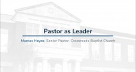 Role of the Pastor 2021 | Pastor as Leader